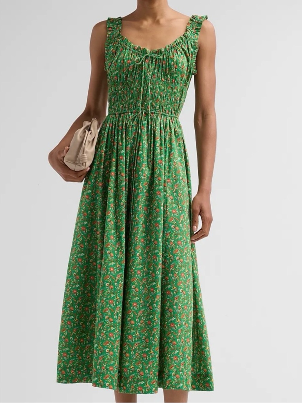 Doen Emmaretta Dress XXS Emerald Jardin Du Chateau